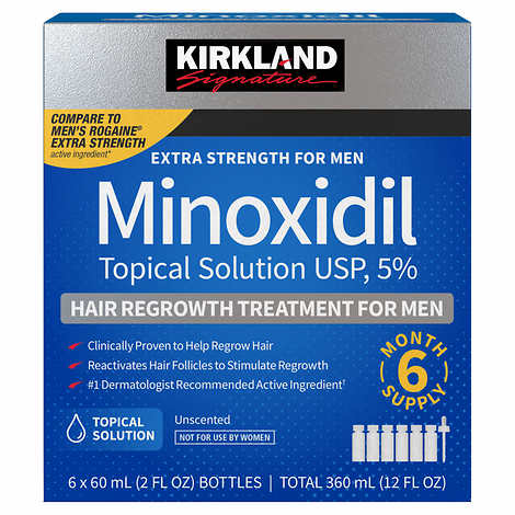 Kirkland Minoxidil 5% Extra Strength